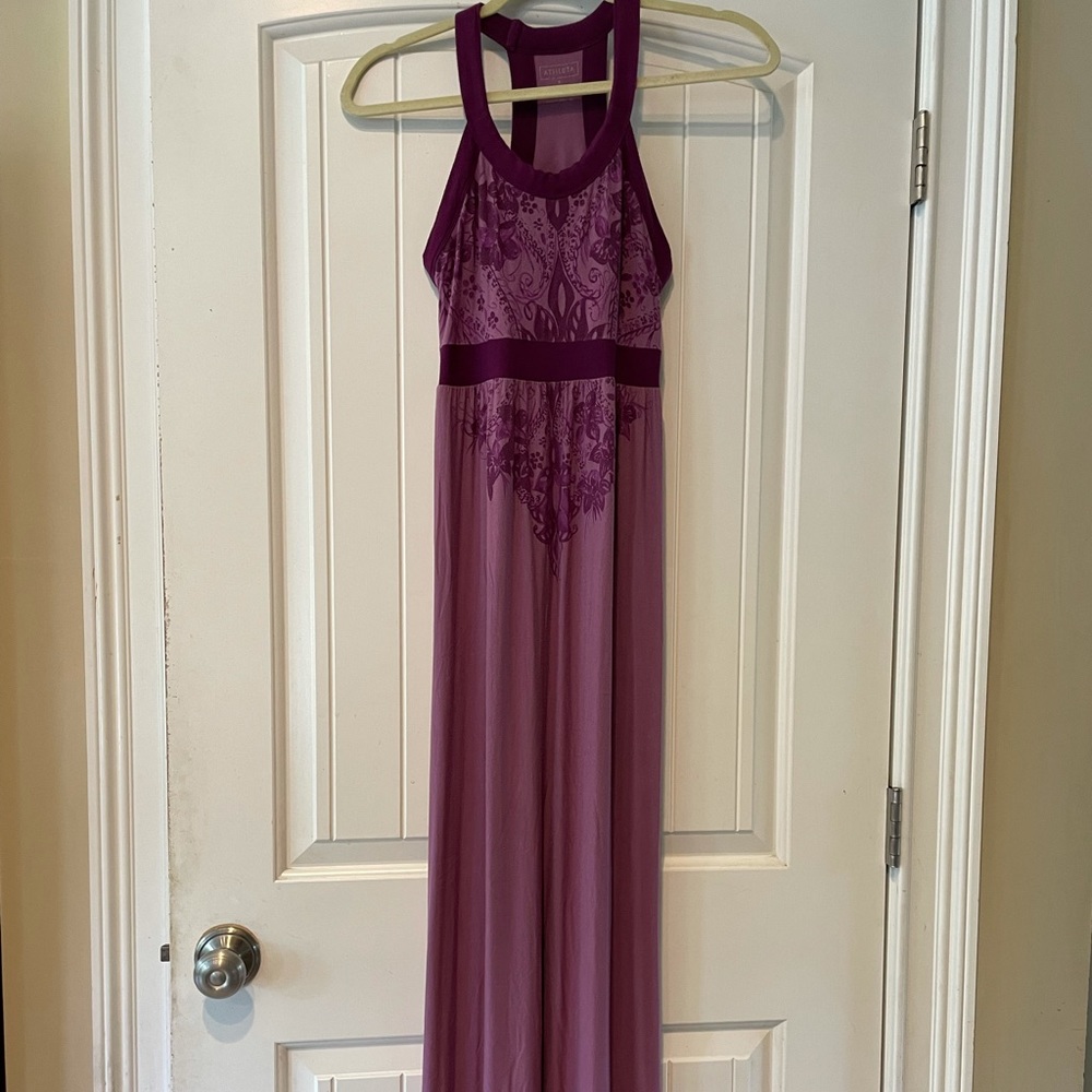 Athleta racer back maxi dress